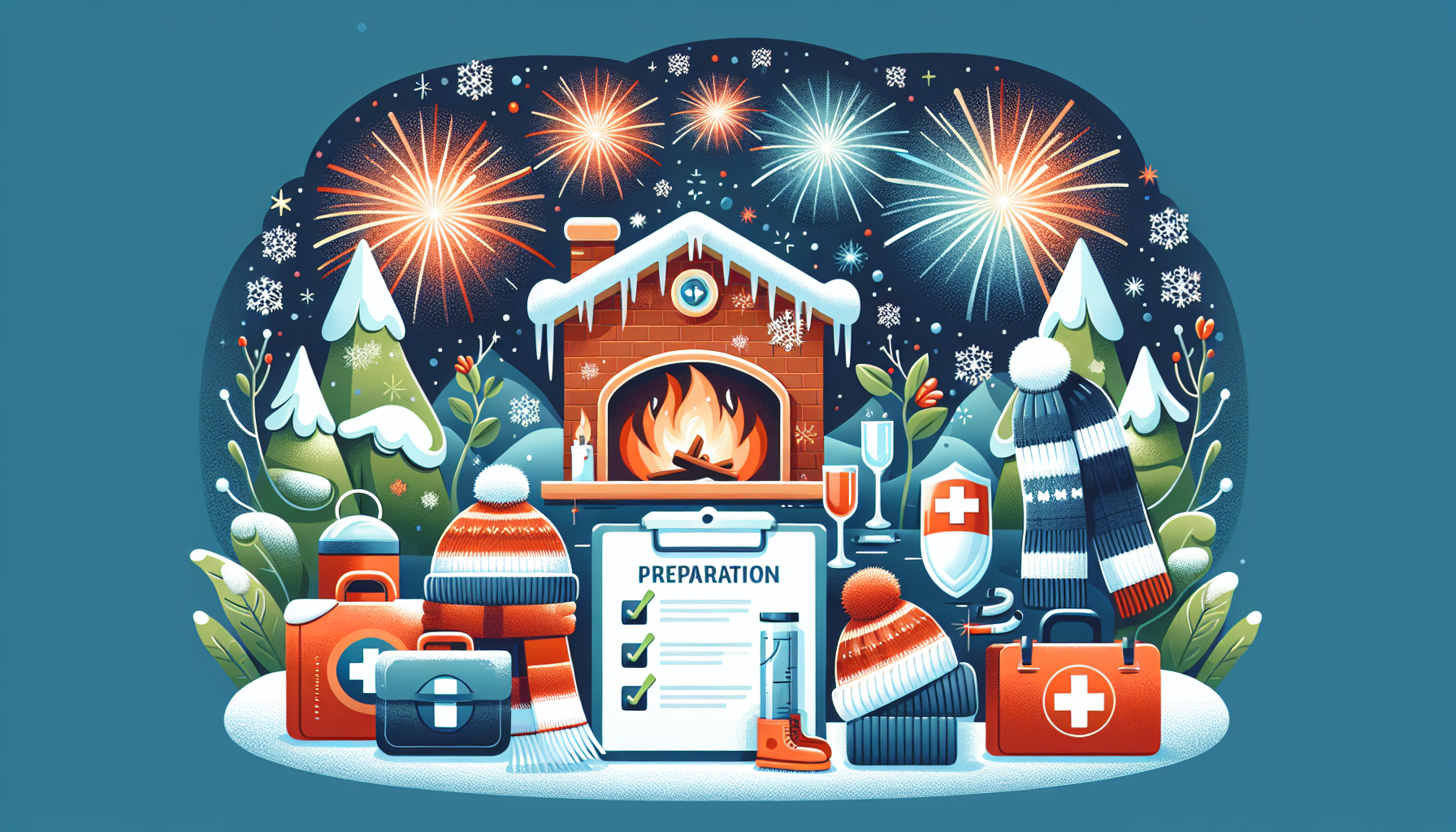 겨울철 안전한 새해맞이를 위한 준비 가이드